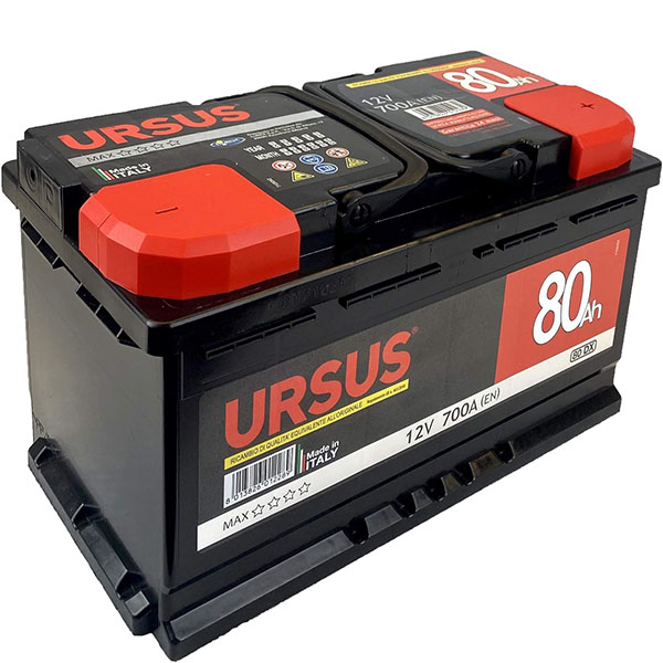 Ursus MAX Batteria per Veicoli 80 DX ART. 3396 - URSUS